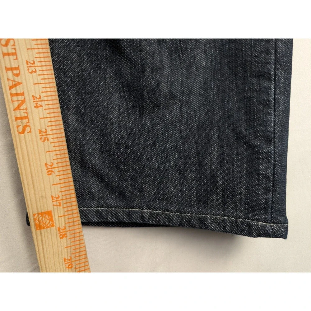 Mavi Jeans Mens 37x28 (35x34 Tag) Blue Matt Relaxed Straight Leg